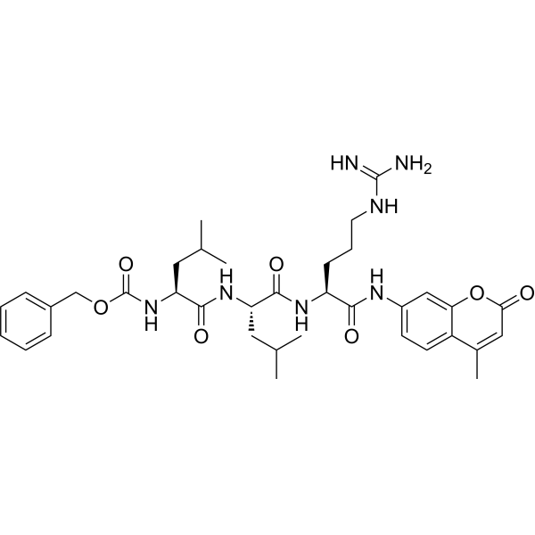 Z-Leu-Leu-Arg-AMC 90468-17-0
